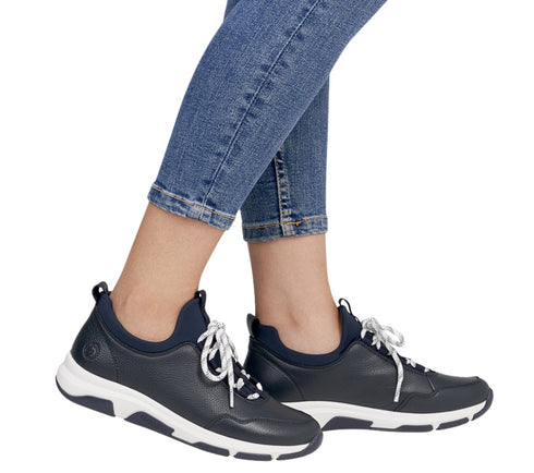 Pantofi sport, dama, REMONTE, D1S00-14, bleumarin, piele naturala